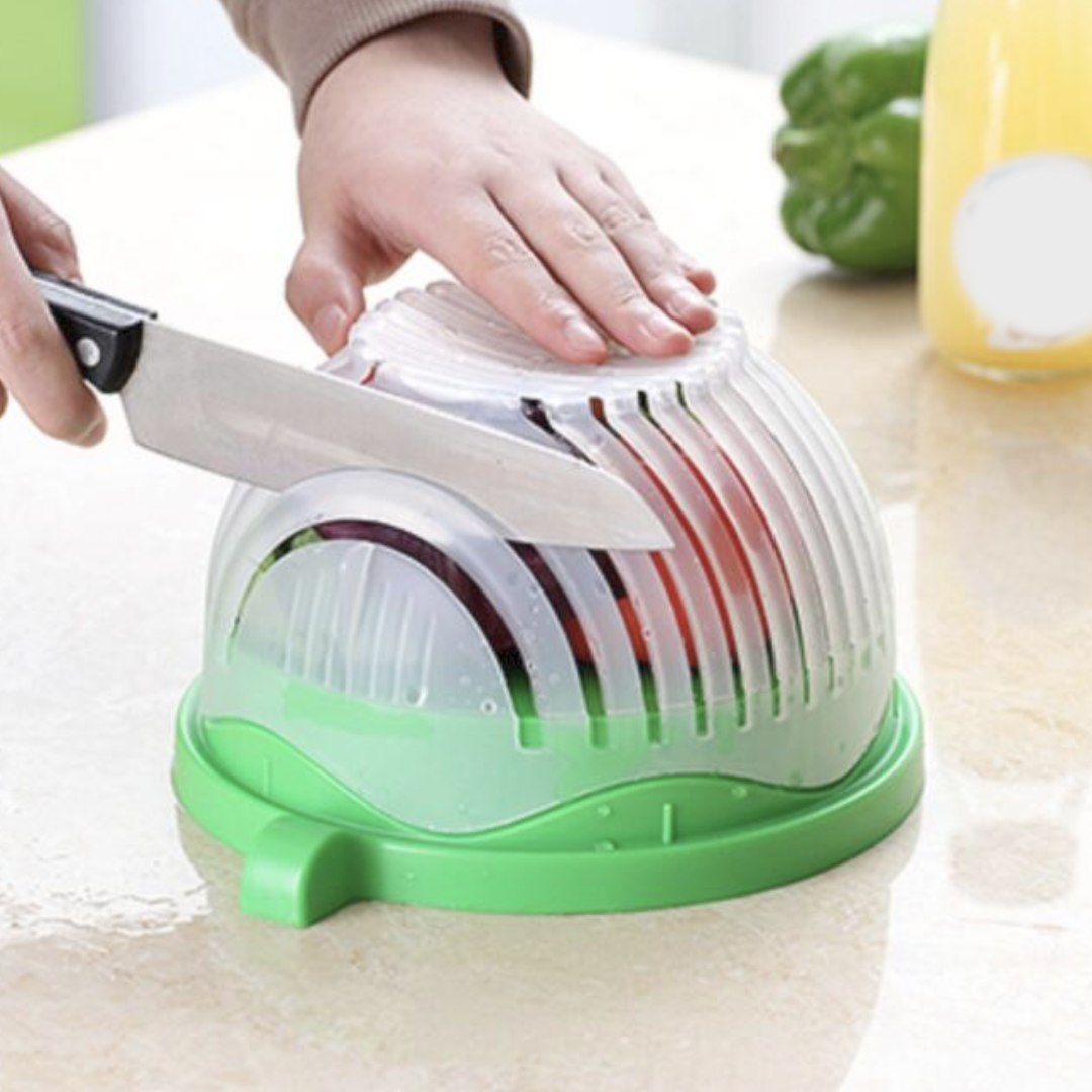 Vegetable & Fruit Prep Bowl with Cutting Guide