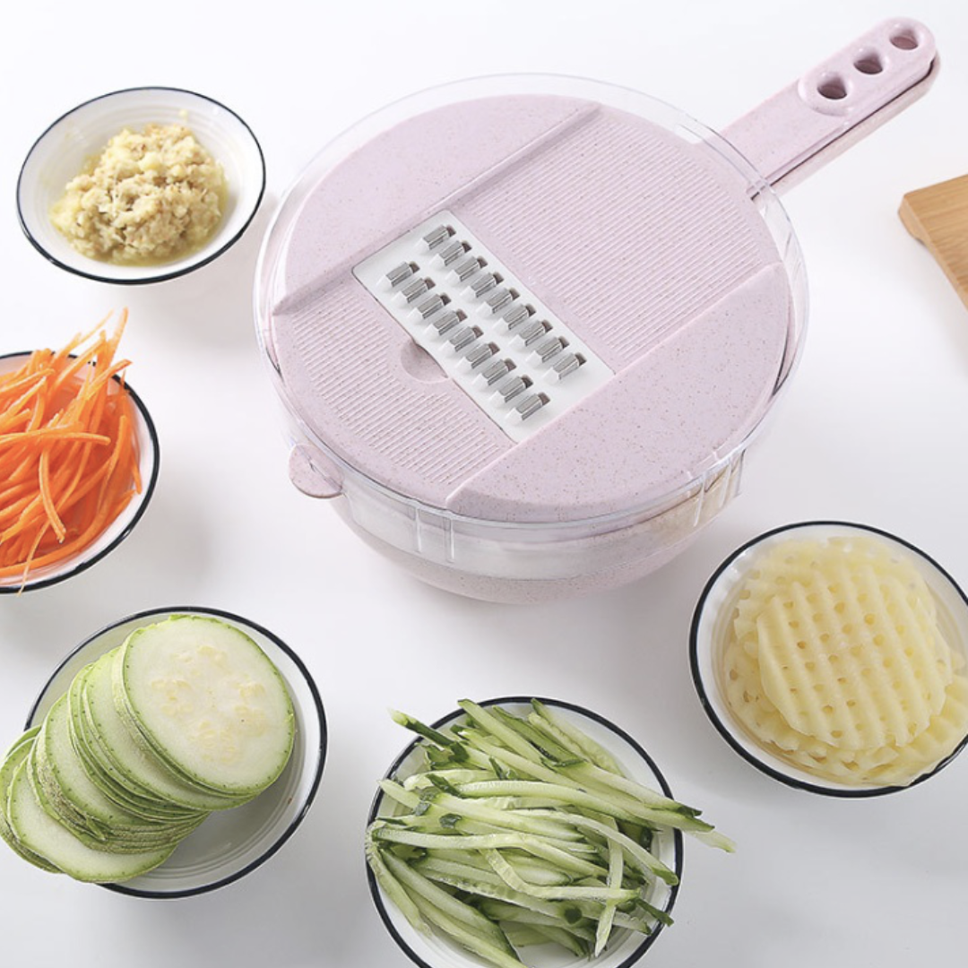 8-in-1 Vegetable Mandoline Slicer – Chop Faster, Cook Smarter