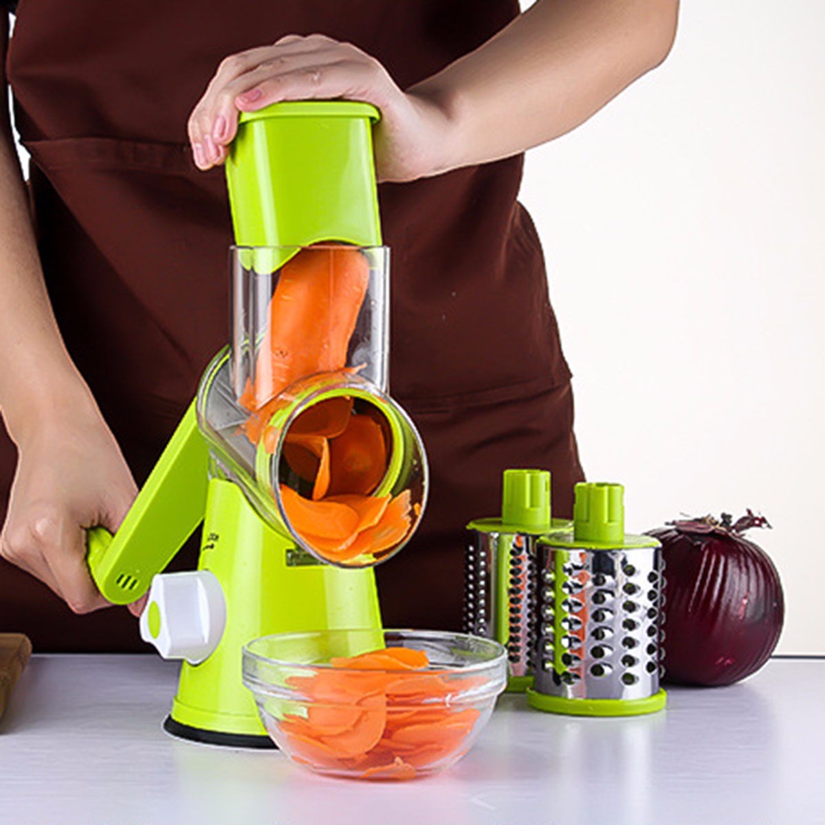 Multi-Function Mandoline Vegetable Slicer for Quick Food Prep