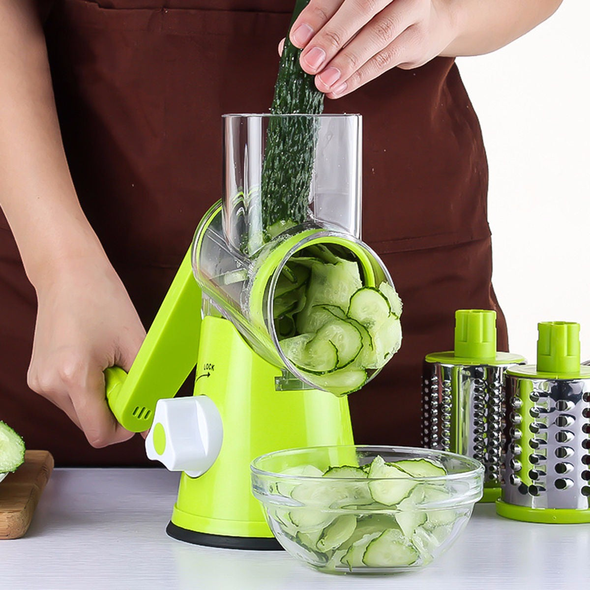 Multi-Function Mandoline Vegetable Slicer for Quick Food Prep