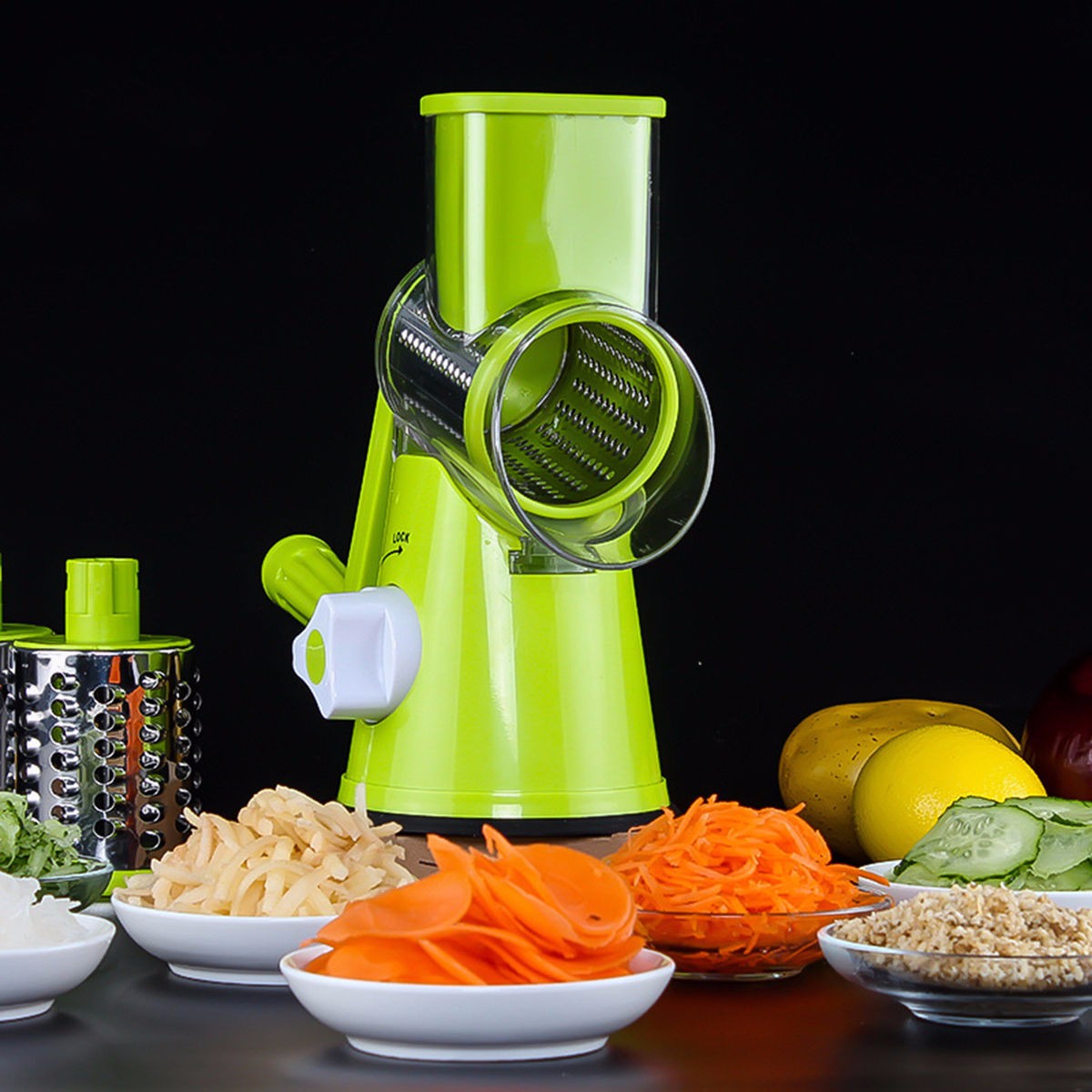 Multi-Function Mandoline Vegetable Slicer for Quick Food Prep