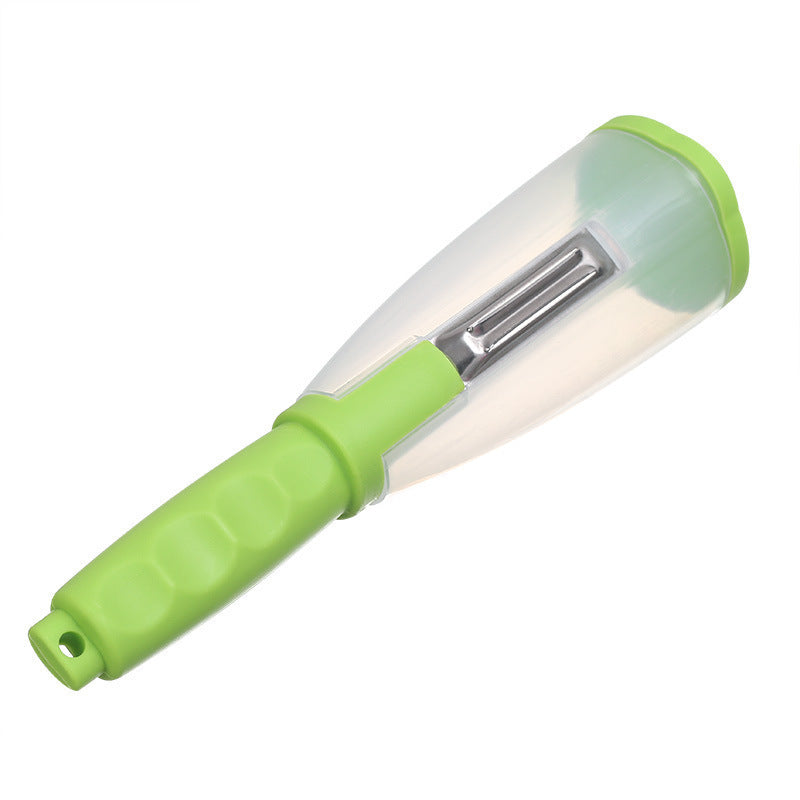 Vegetable Peeler with Peel Collection Box